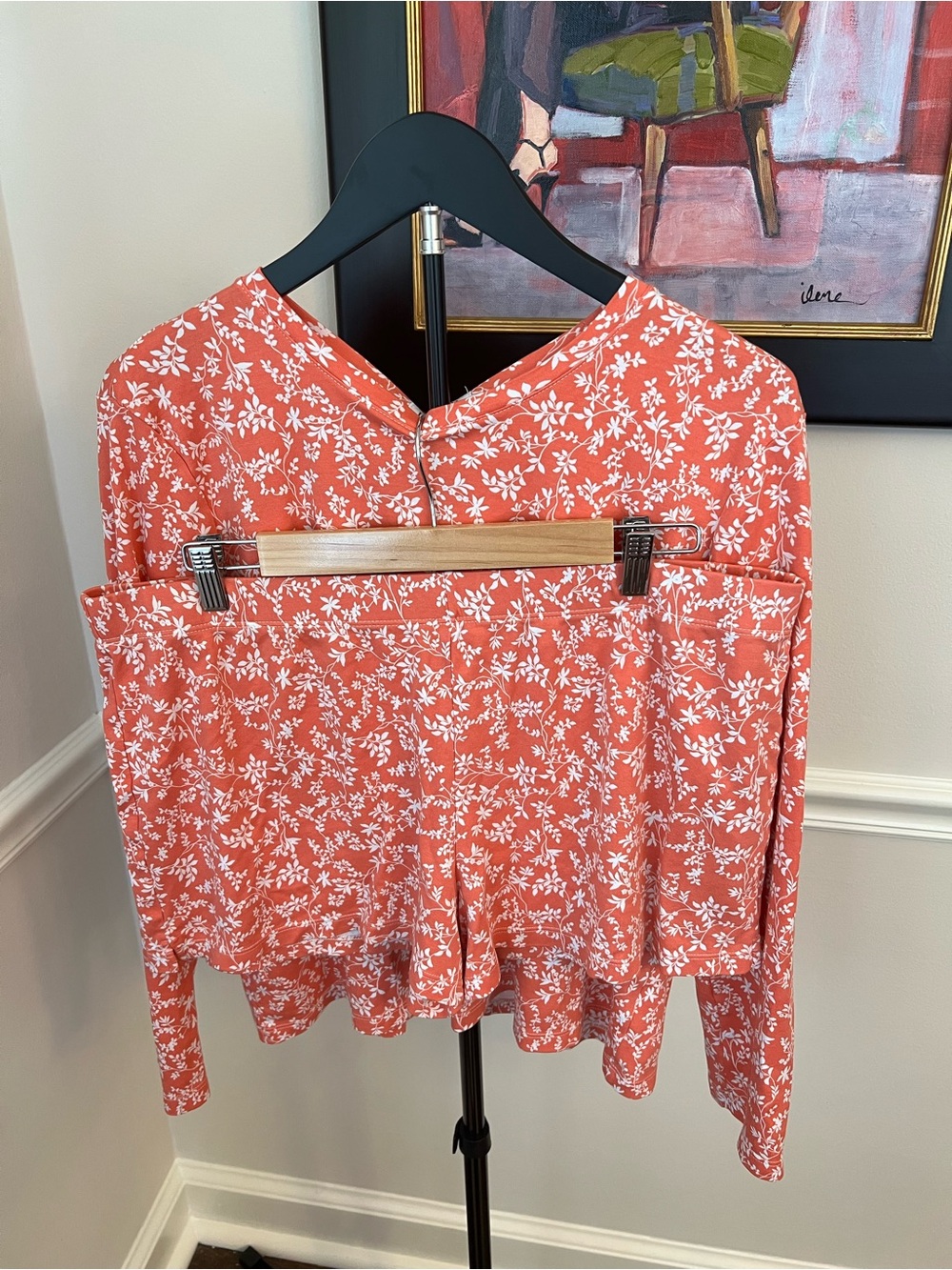 LAKE Floral Pajama Set